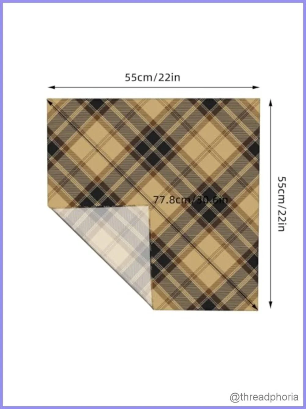 Faux Silk Square Scarf Women 22x22 Lightweight Polyester Neck Scarf Fashion